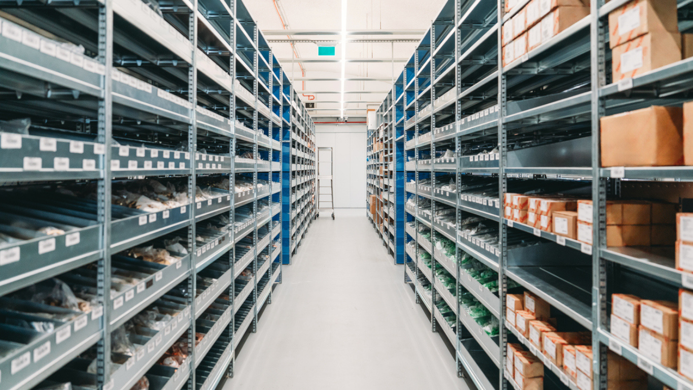 Warehouse Shelving Components